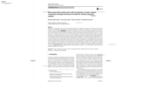 New empirical formulations for indirect estimation of peak-confined compressive strength and strain of circular RC columns using LGP method